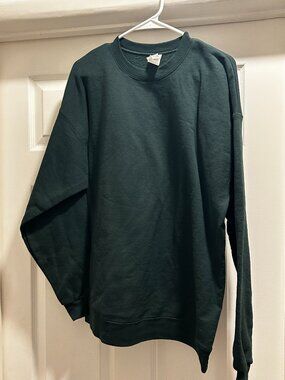 Dark Green Crewneck Sweatshirt